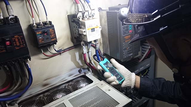 動作電流確認