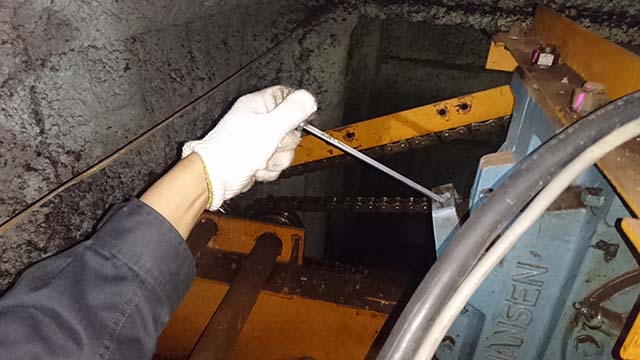 減速機油量確認